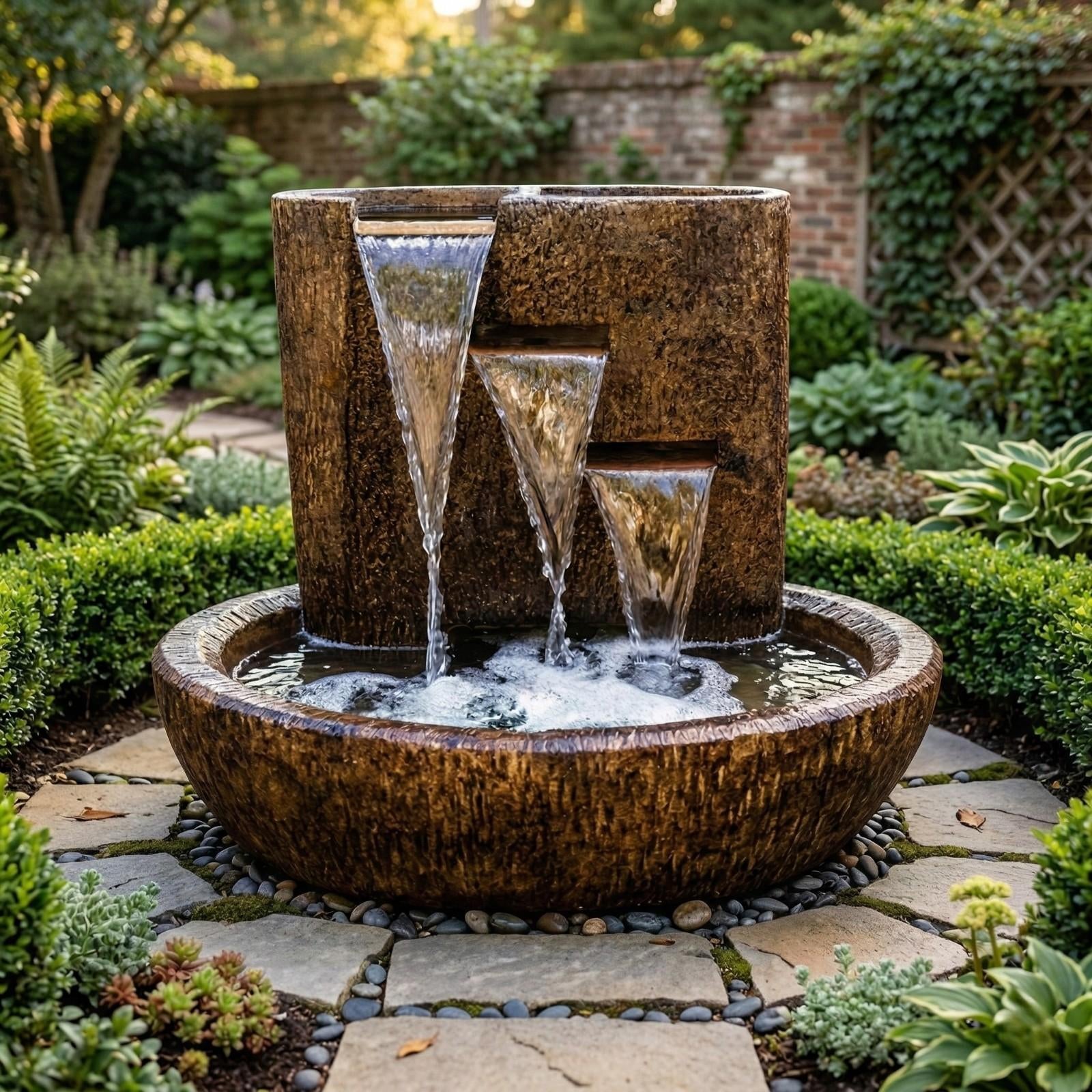 How to Light Your Outdoor Fountain for Nighttime Curb Appeal
