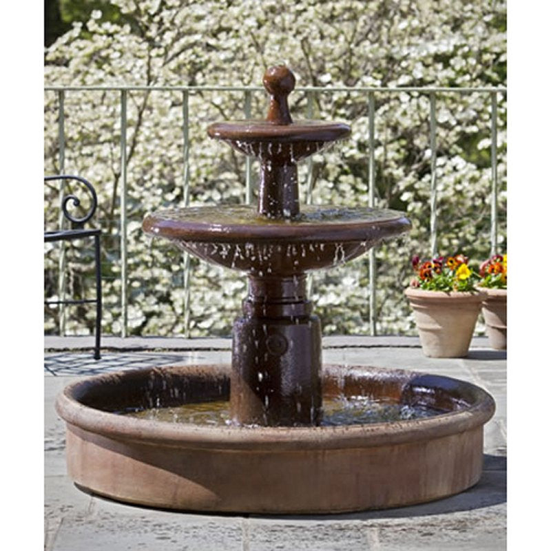 outdoor water feature
