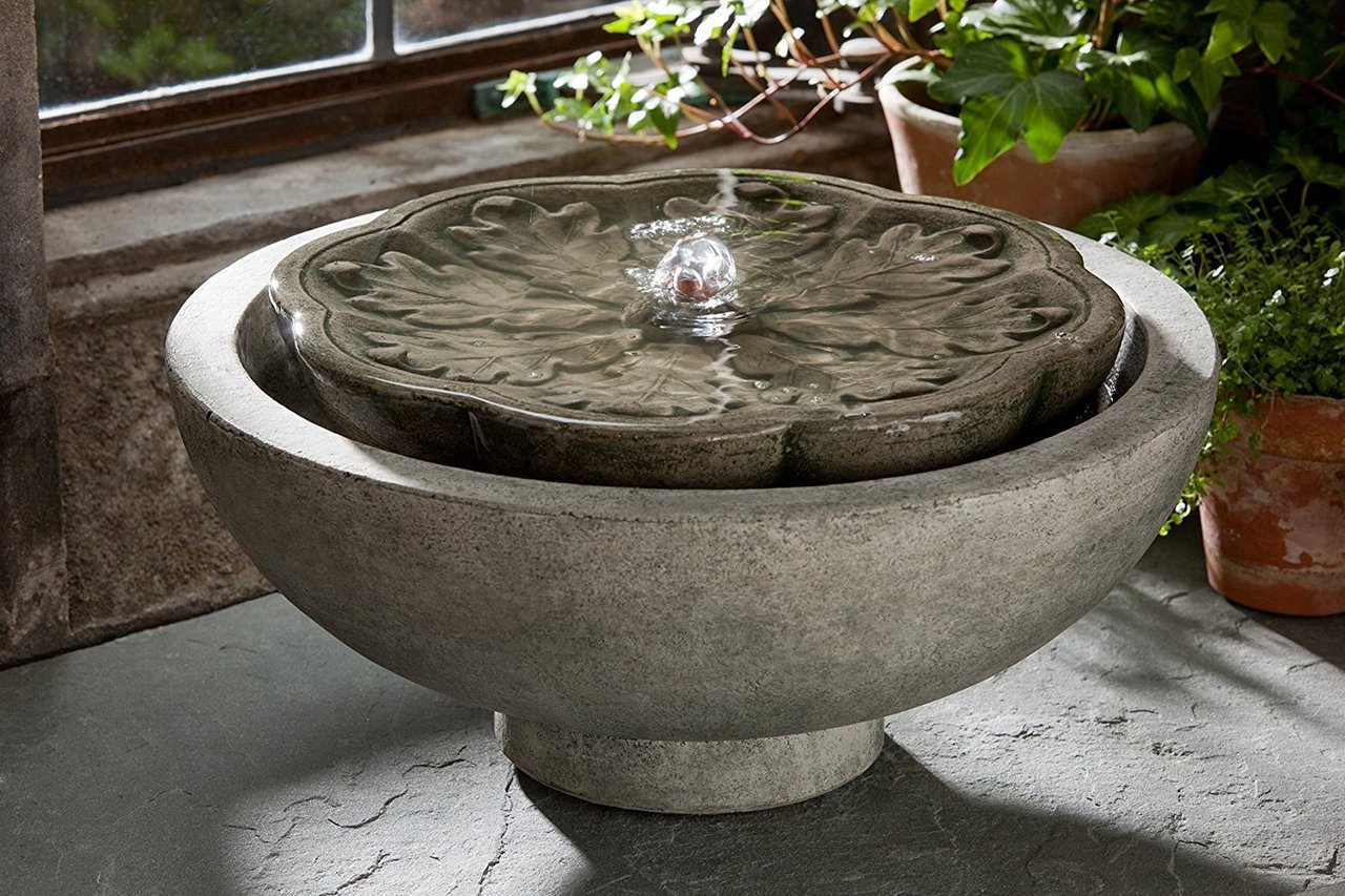 Fountain water table top