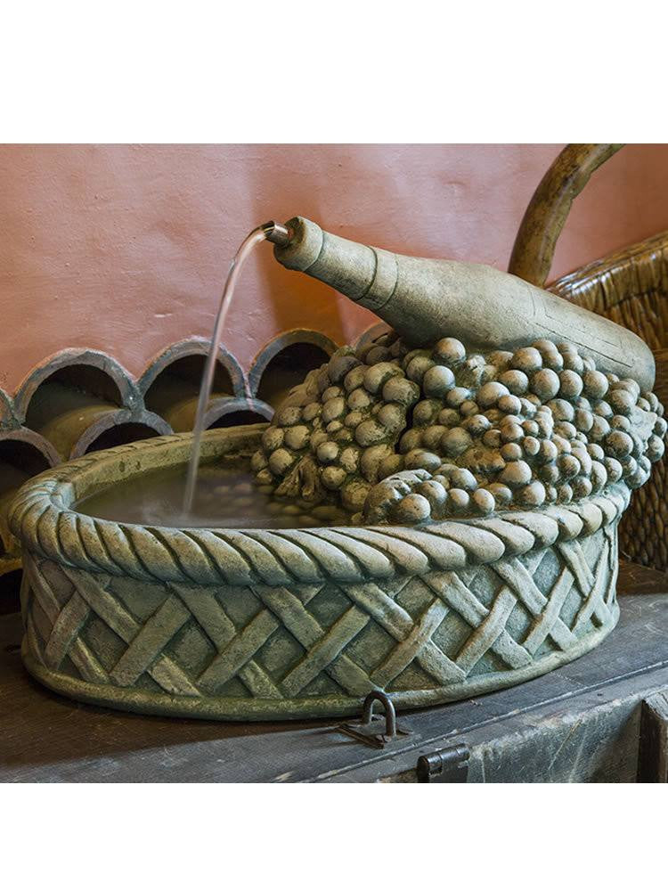 Tuscan Vineyard Garden Fountain