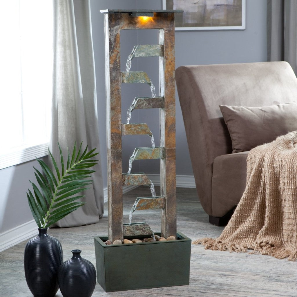 The Humidifying Properties of Indoor Fountains