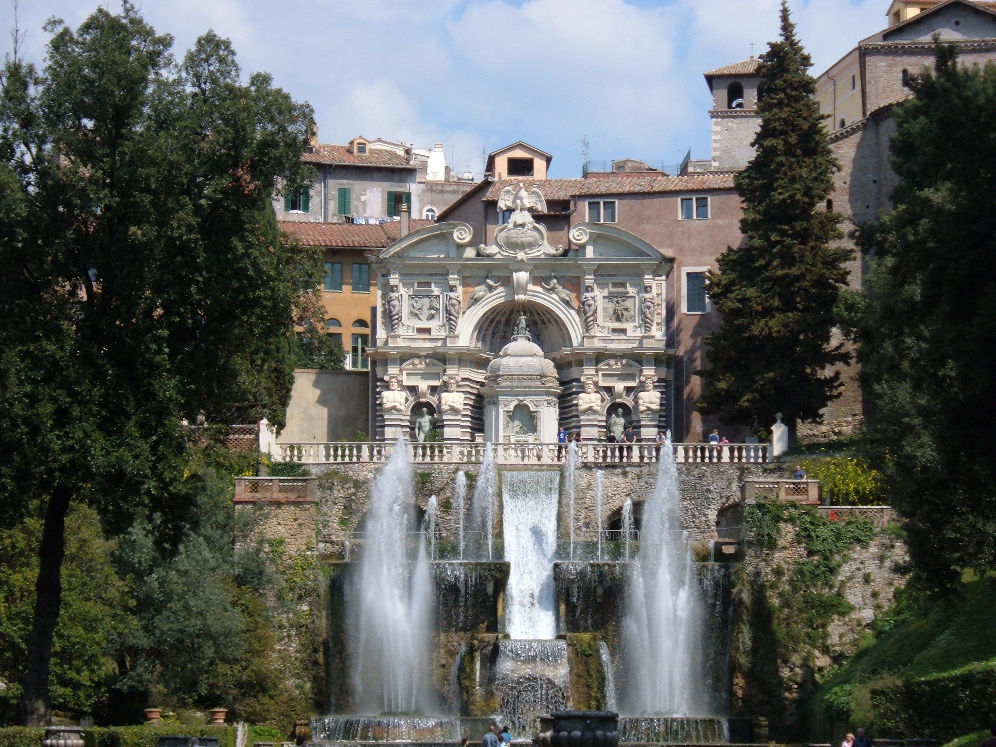 Oval Fountain of Villa d'Este, Tivoli