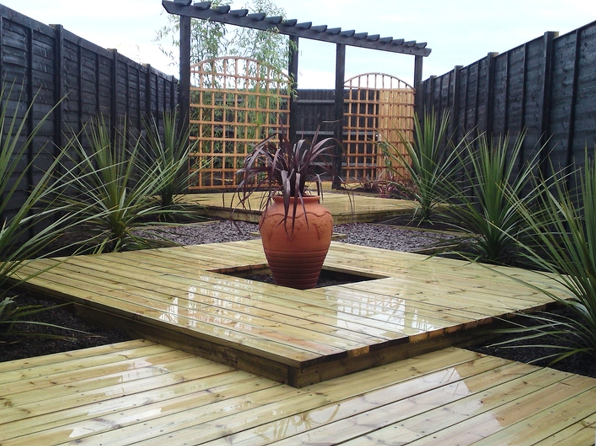 japanese-inspired garden