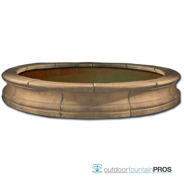 Bracci Stone Fountain Basin - 16 Feet