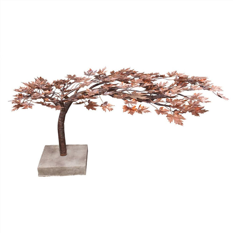 30" Copper Creeping Japanese Maple Tree Garden Fountain