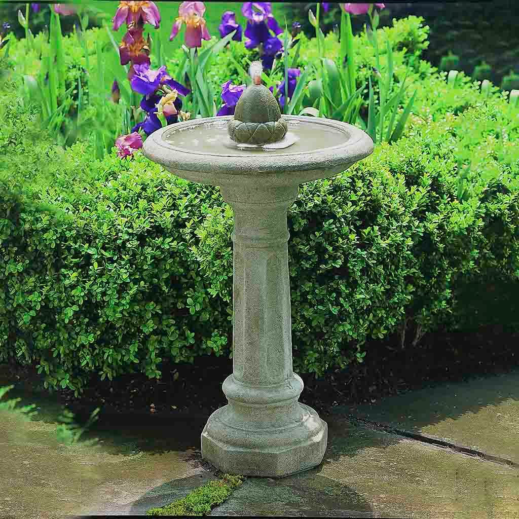 Acorn Garden Small Water Fountain
