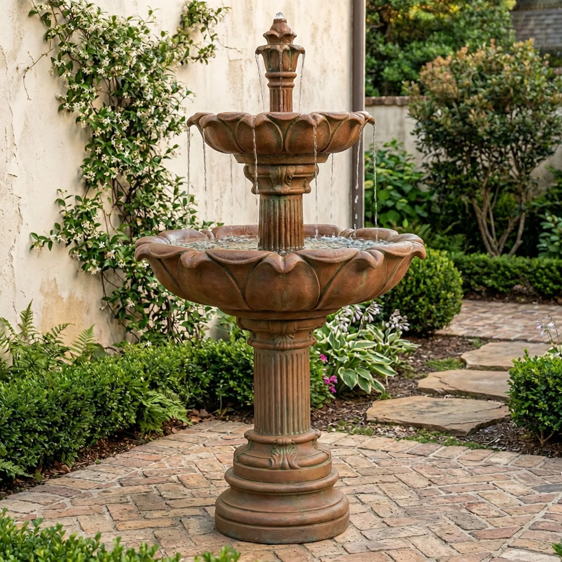 Acquarossa Two Tier Fountain