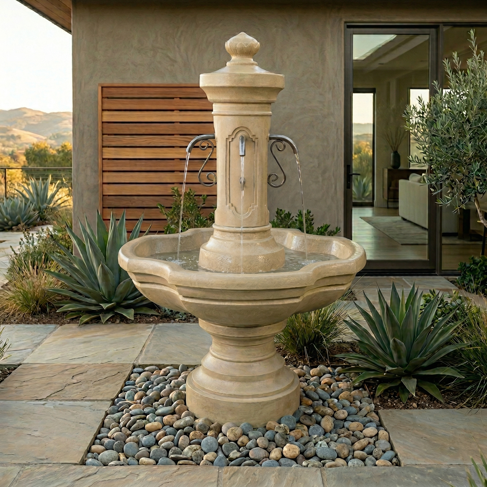 Amalfi Courtyard Fountain