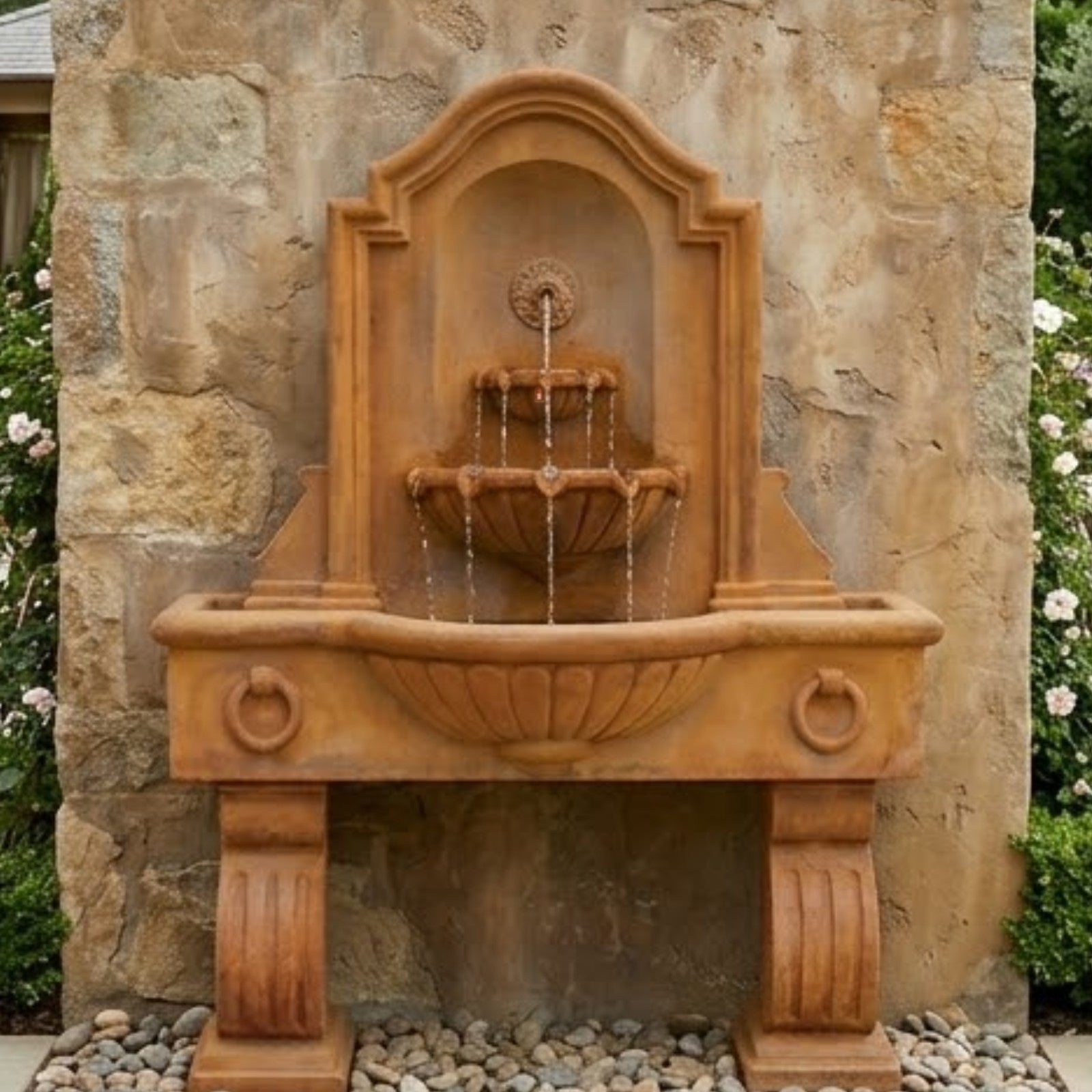 Anduze Wall Fountain Tall
