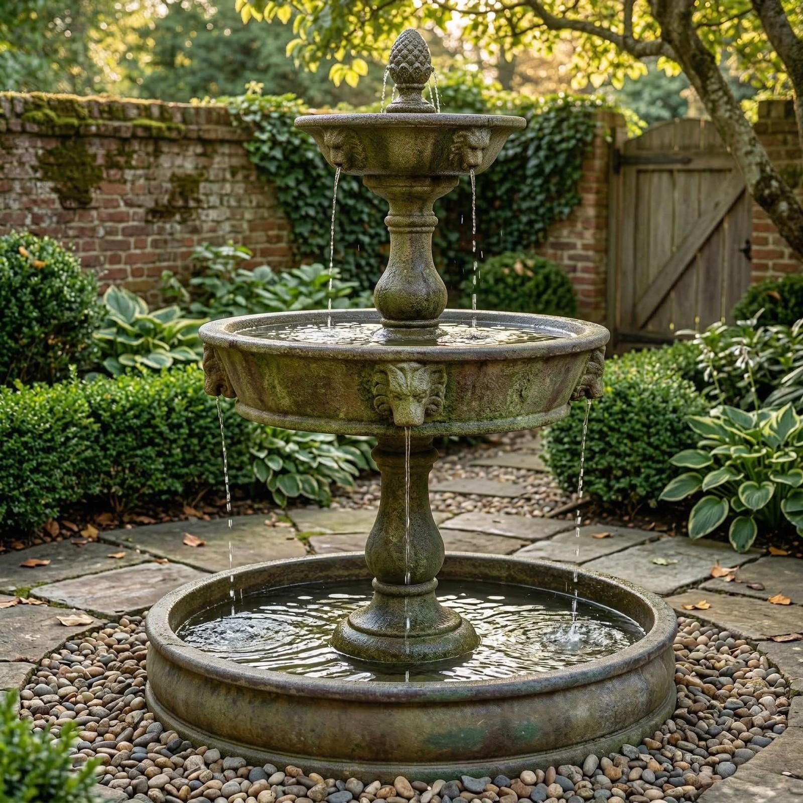 Antica Courtyard Fountain