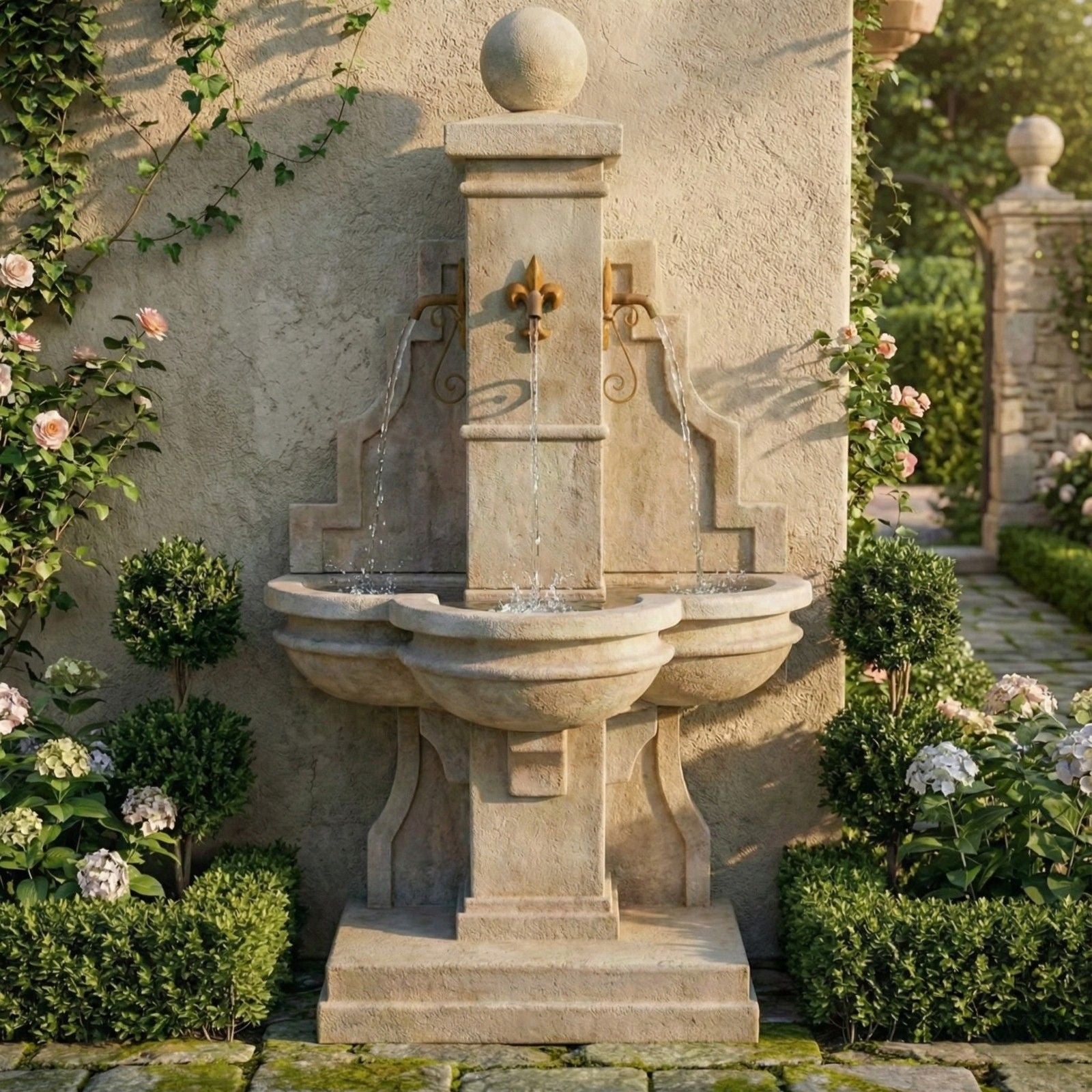 Arles Wall Fountain For Spouts