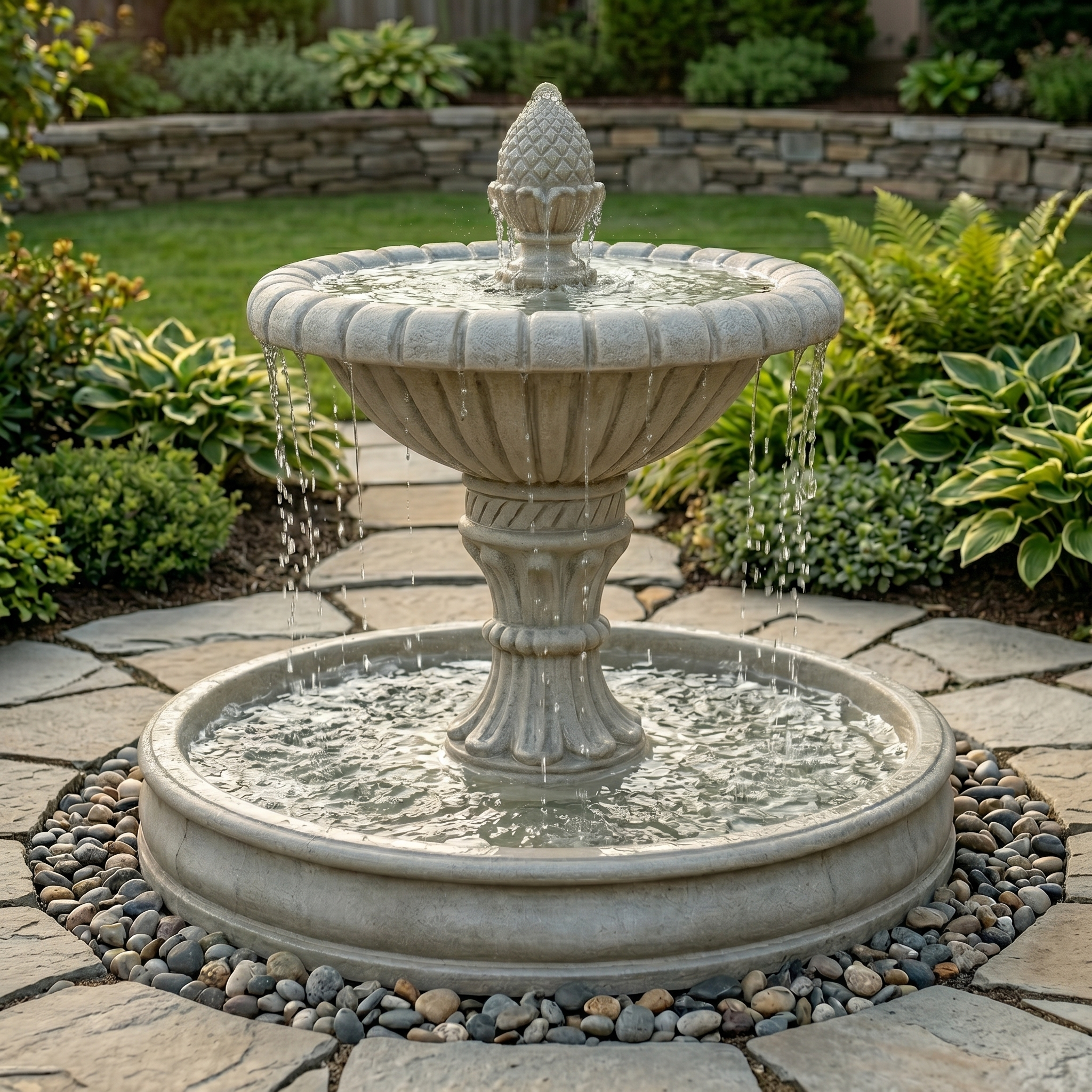 Atherton Pond Outdoor Water Fountain