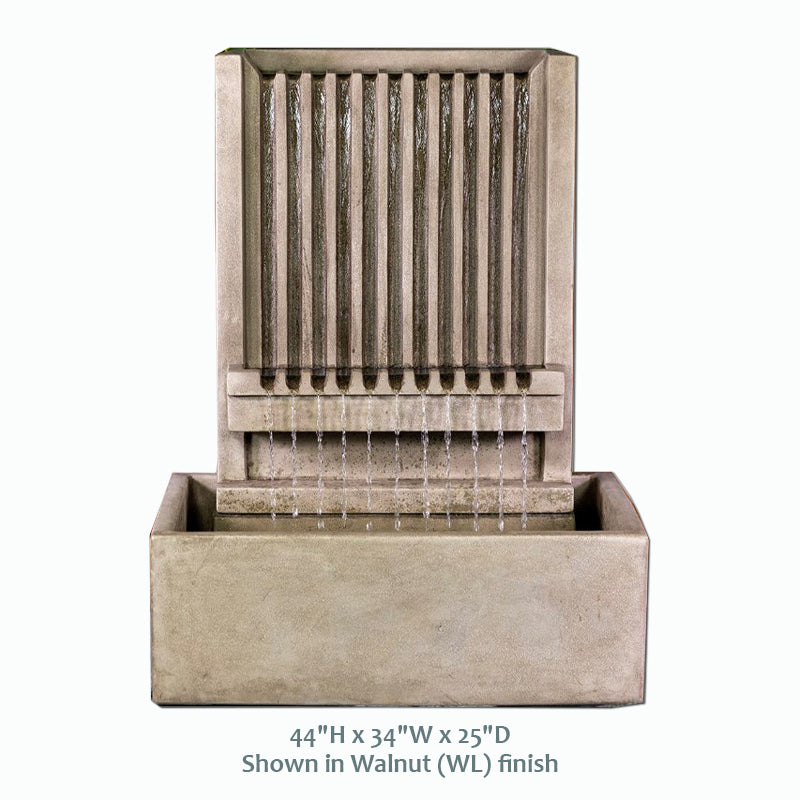 Brentwood Channel Wall Fountain Short