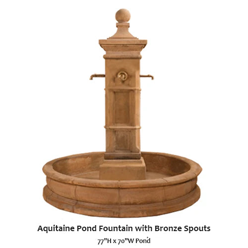 Aquitaine Pond Fountain