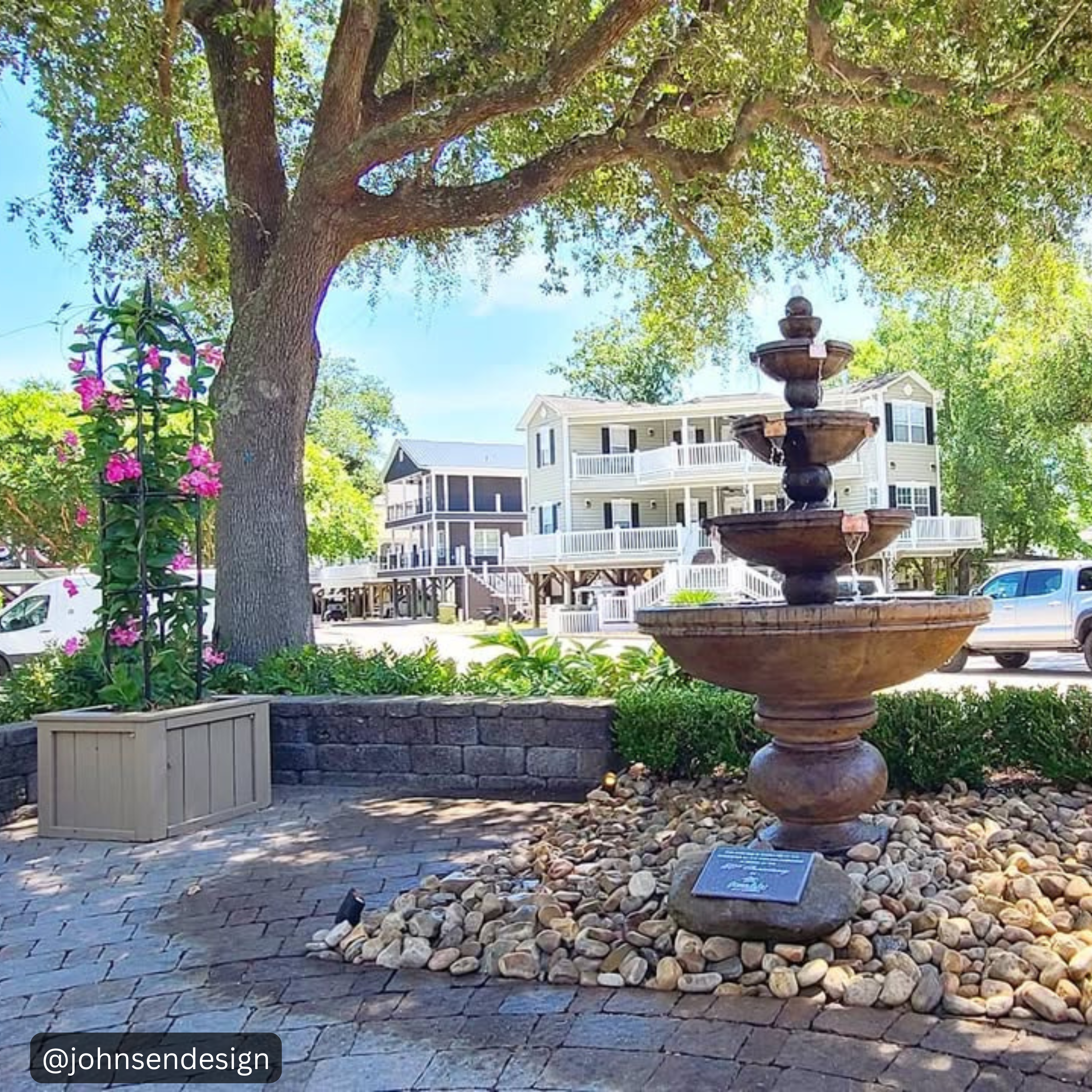 Buckingham Four Tier Fountain