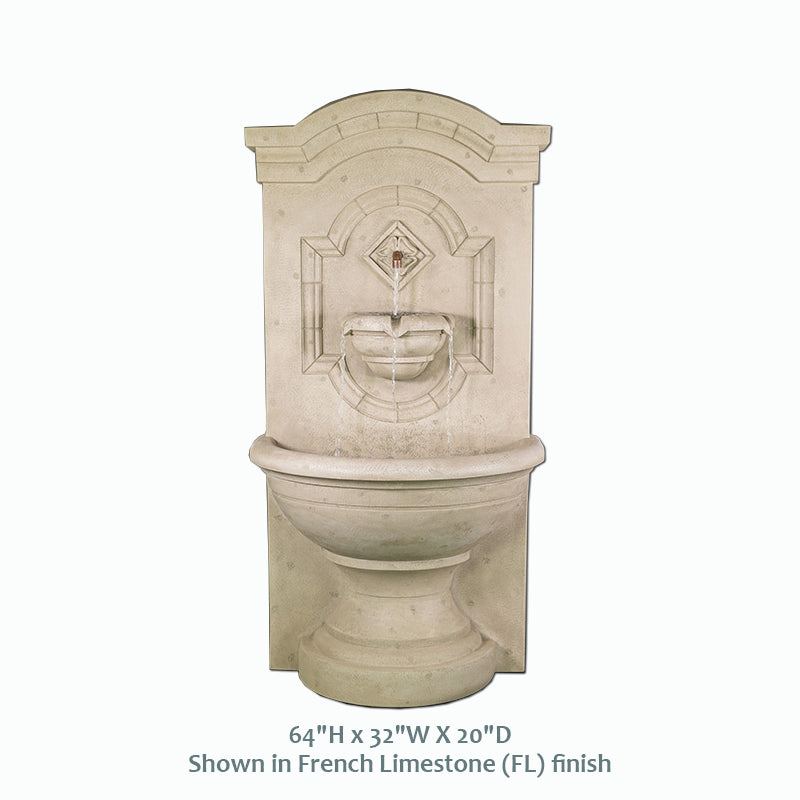 Corsica Wall Fountain