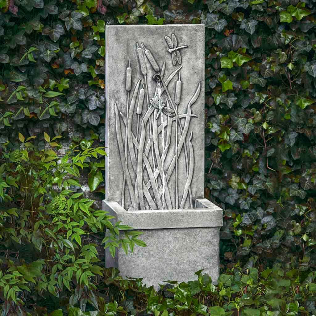 Dragonfly Square Wall Water Fountain