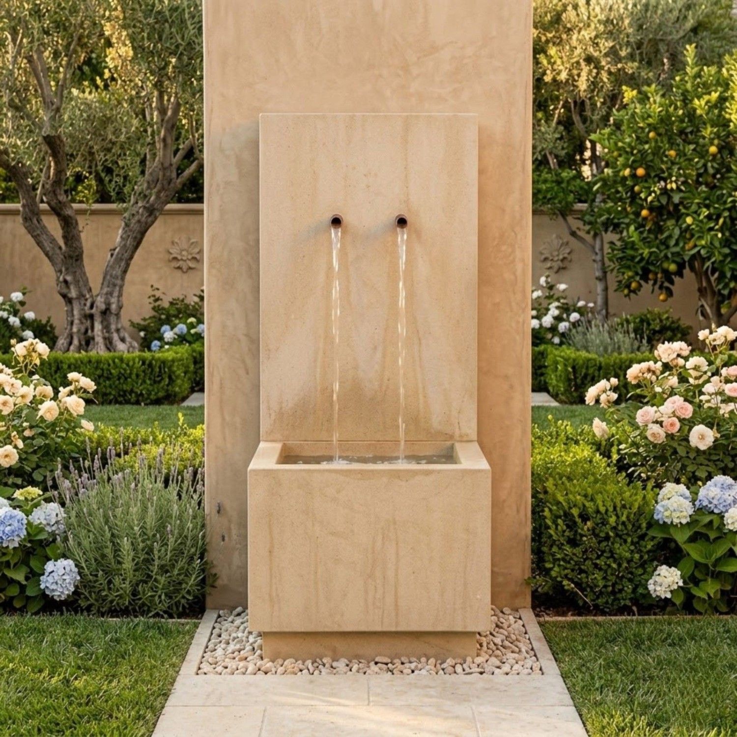 Duo Wall Fountain