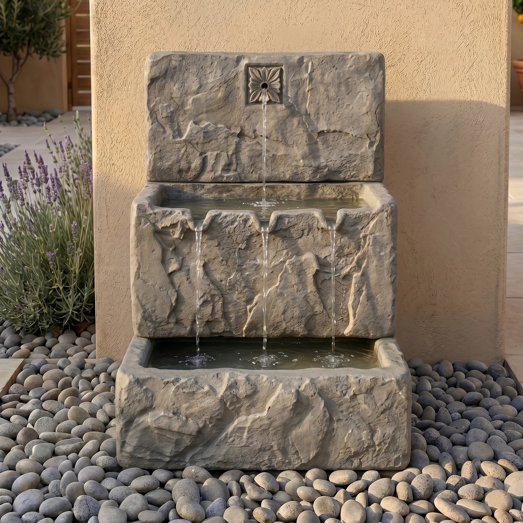 English Cistern Three Tier Fountain