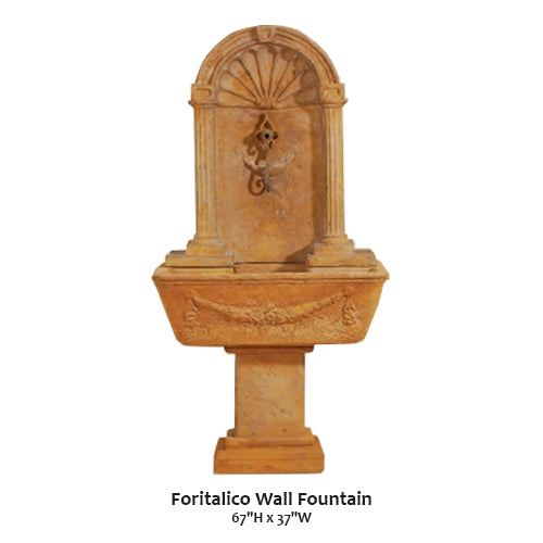 Foritalico Wall Fountain