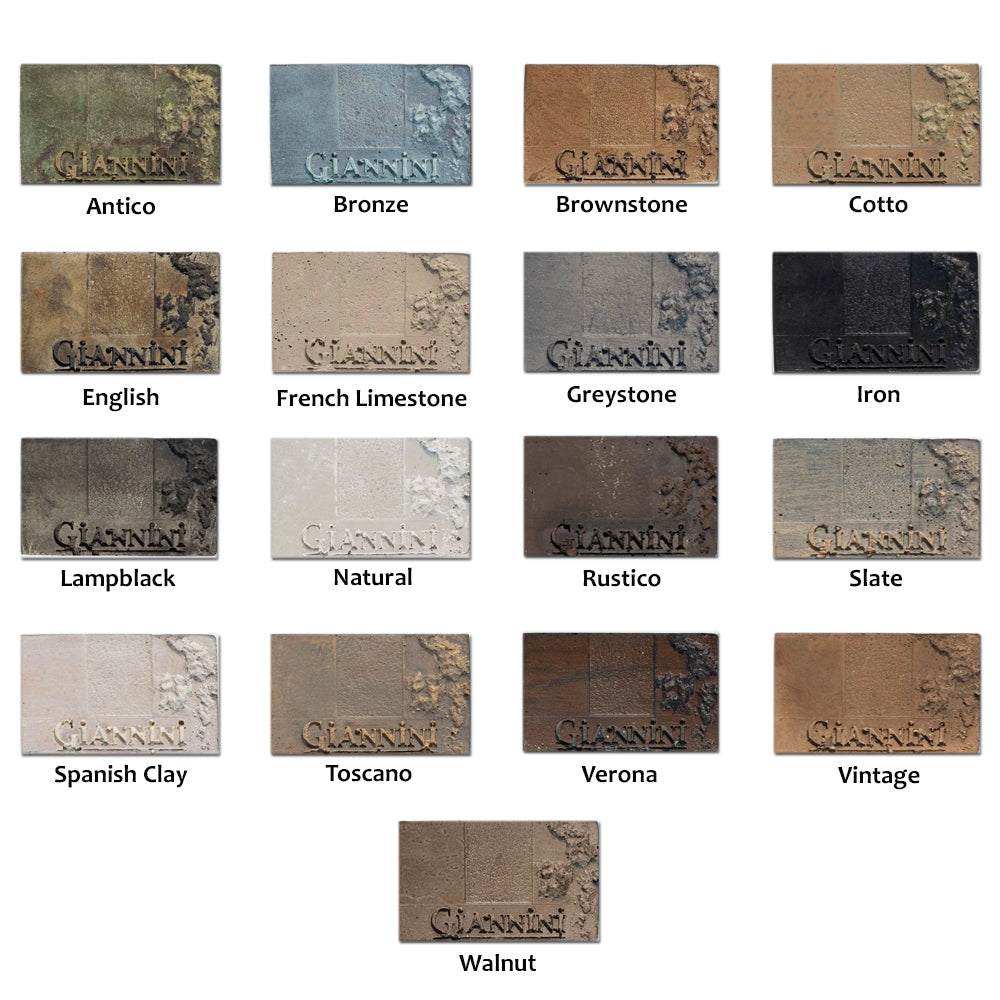 Giannini Garden Finish Samples (Select 3)