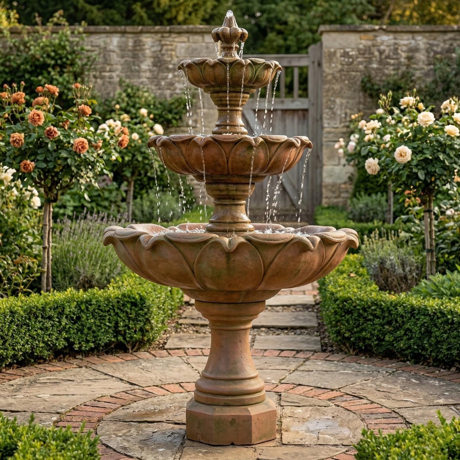Gardenia Three Tier Fountain
