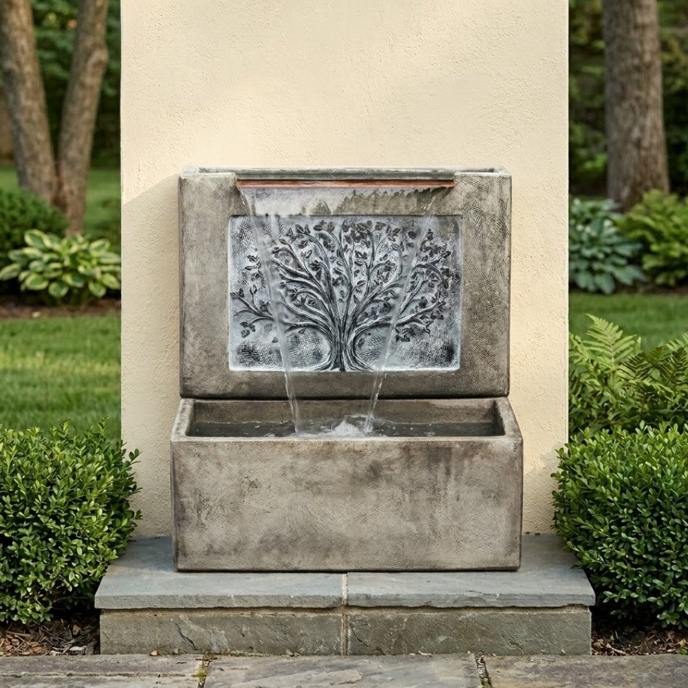 Grand Oak Wall Fountain