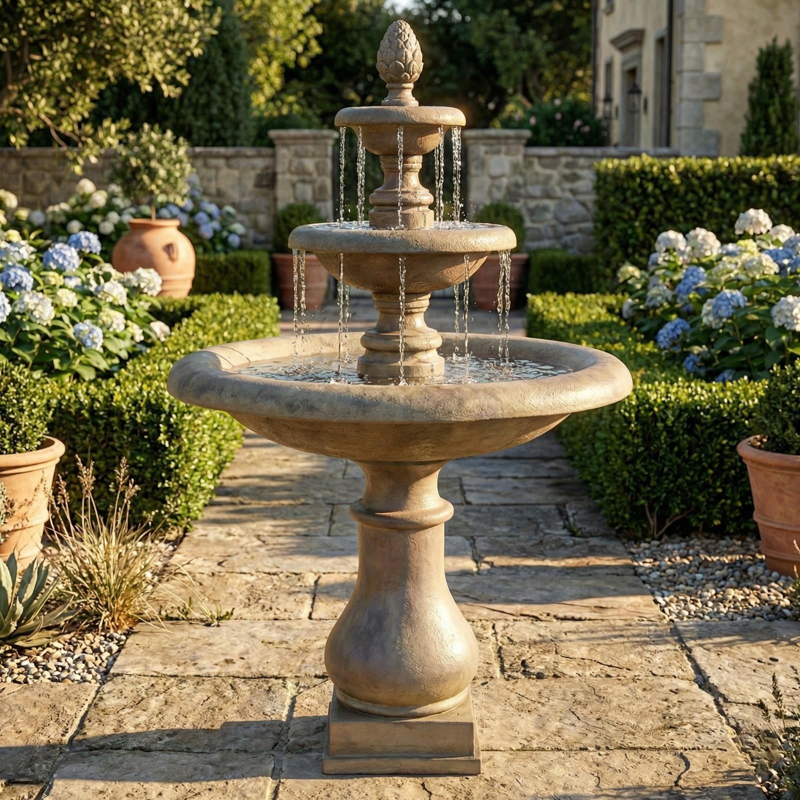 Immanis Newcastle Three Tier Fountain (Short Spacers)