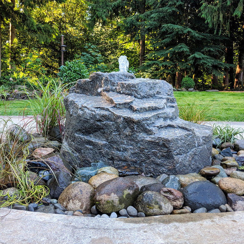 Mountain Spring Rock Outdoor Fountain