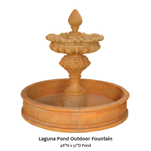 Laguna Pond Outdoor Fountain