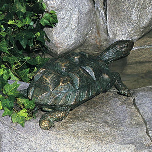 Brass Baron Medium Turtle Garden | Pool Accent