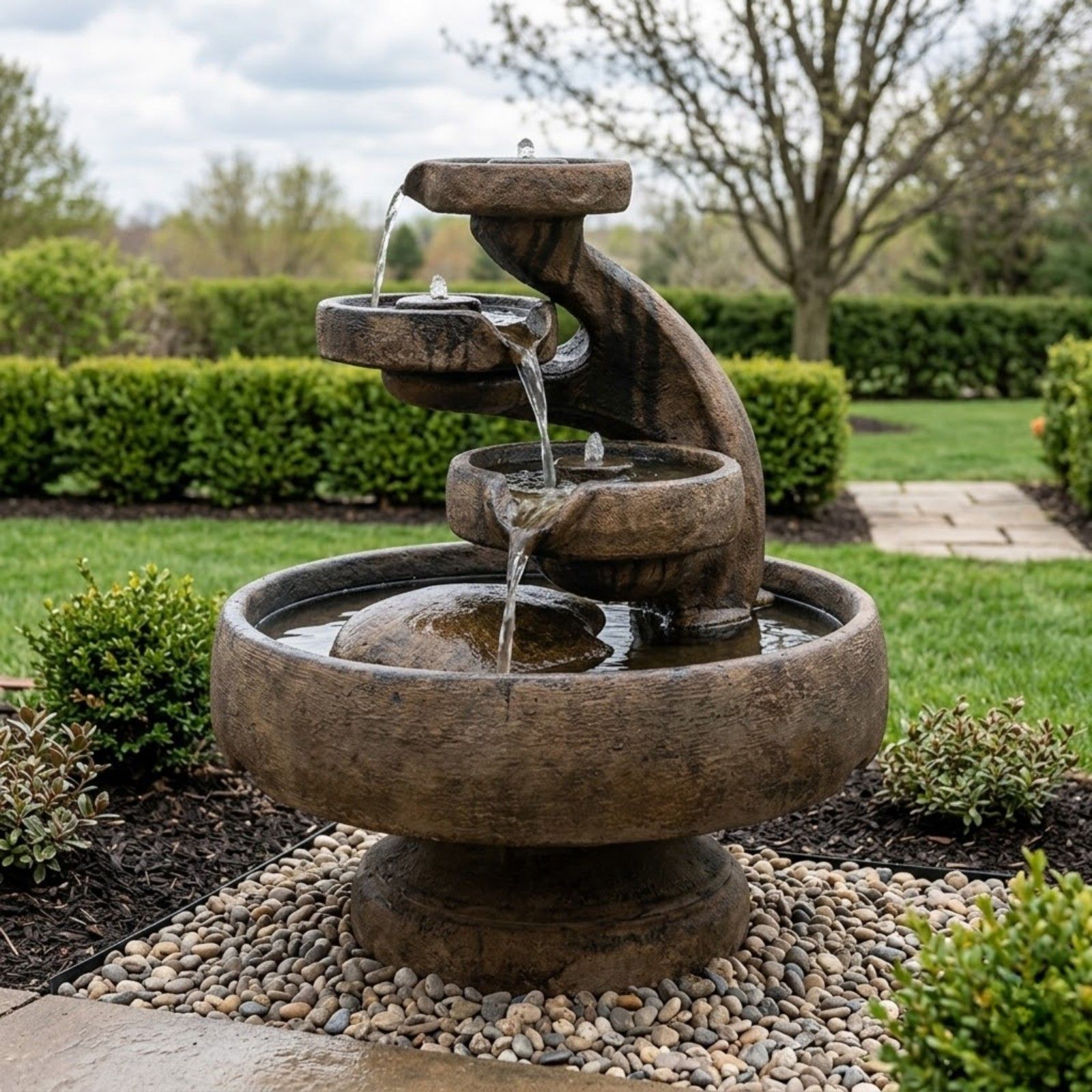 Mill Tier Fountain