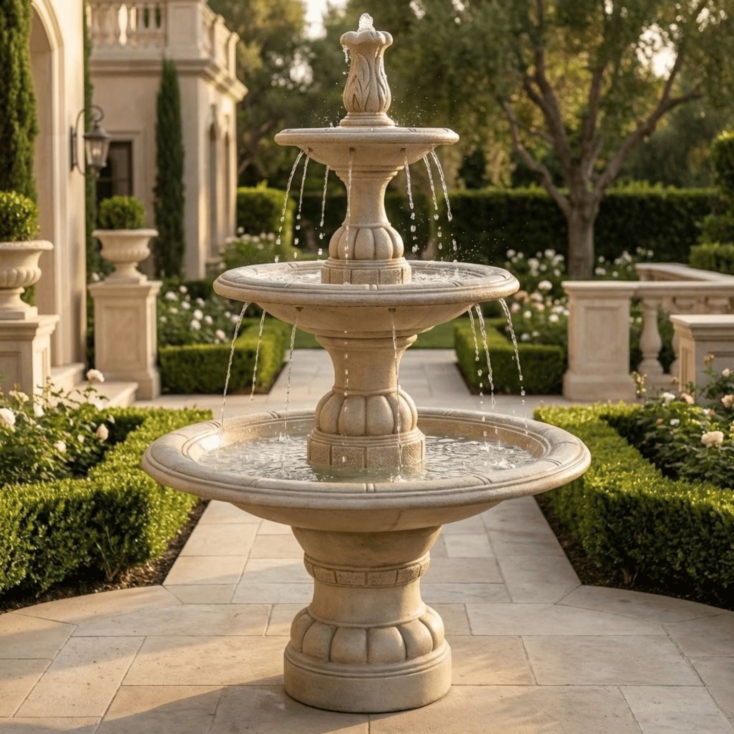 New Large Contemporary Tier Fountain