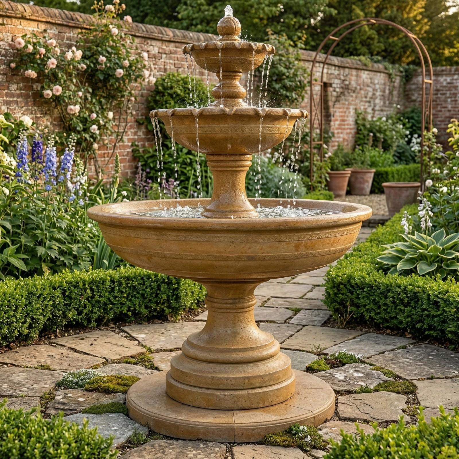 Porta Elisa Three Tier Fountain