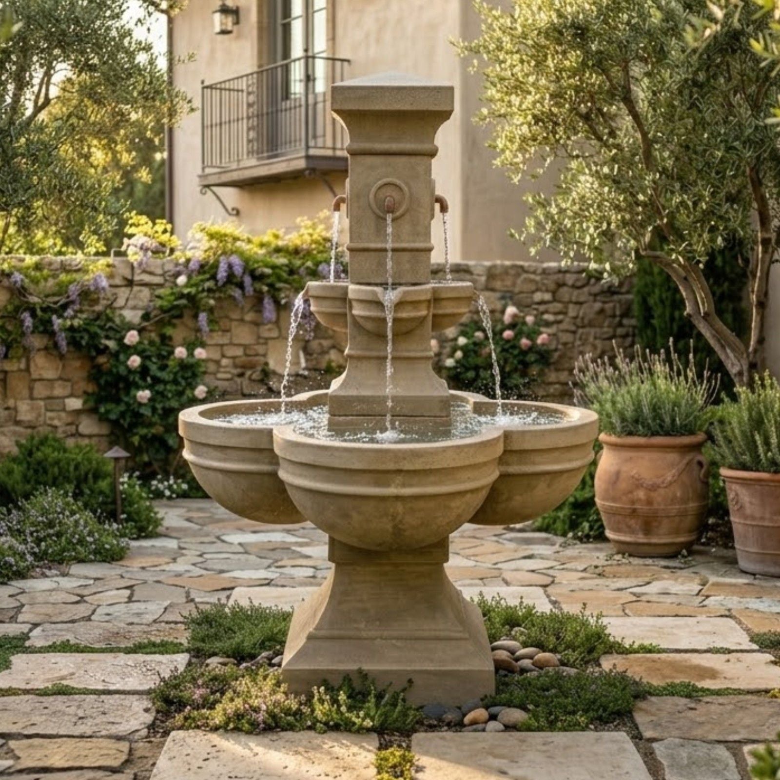 Rialto Courtyard Fountain