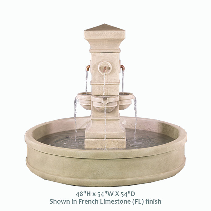 Rialto Malibu Pond Fountain