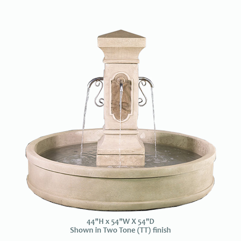 San Pietro Malibu Pond Fountain