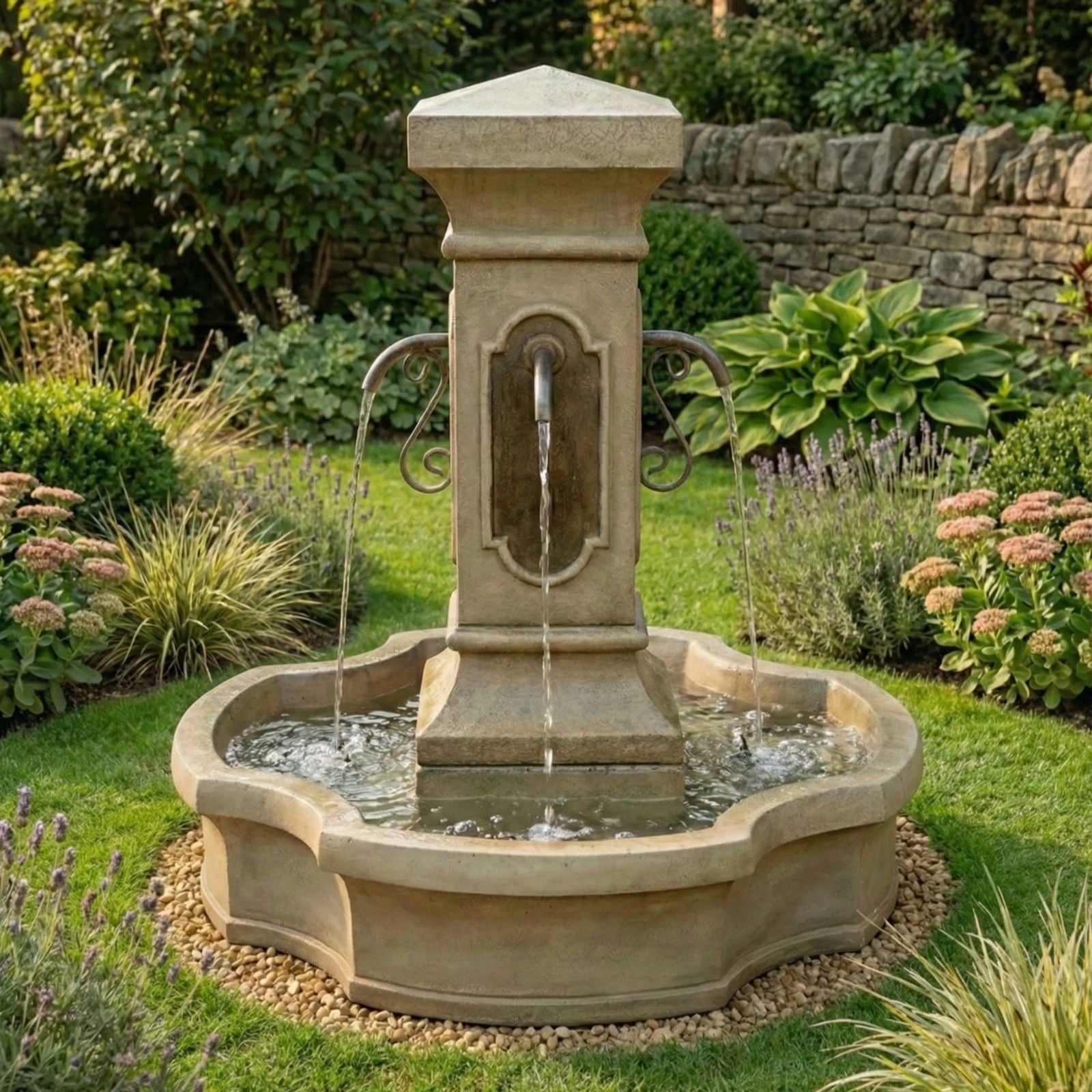 San Pietro Pond Fountain