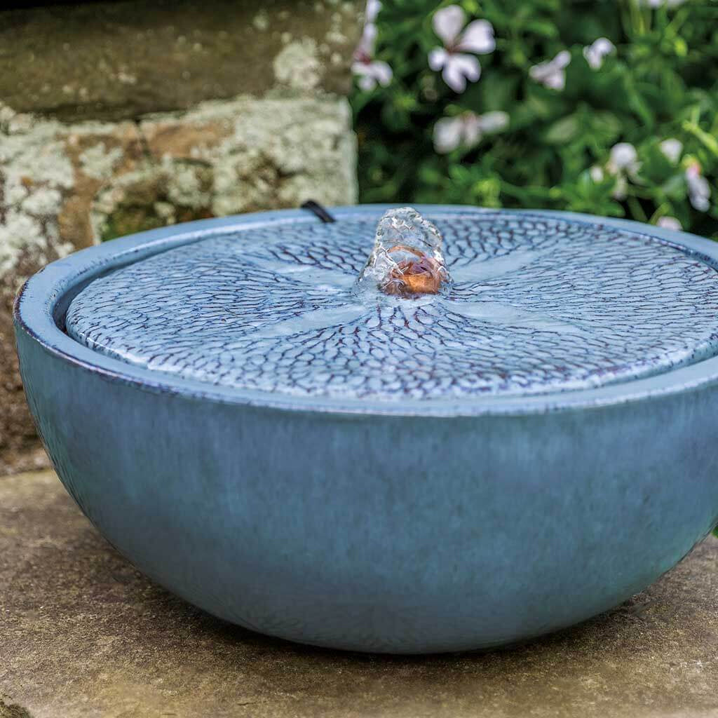 Sand Dollar Glazed Fountain