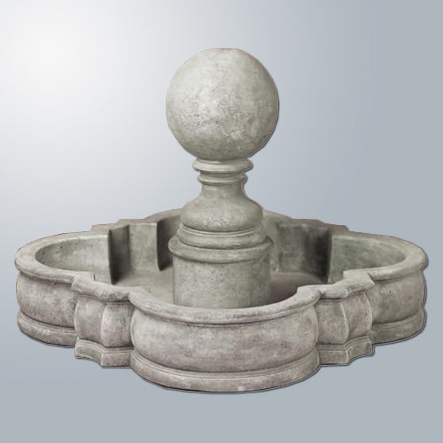 Sfera Sphere Stone Outdoor Water Fountain