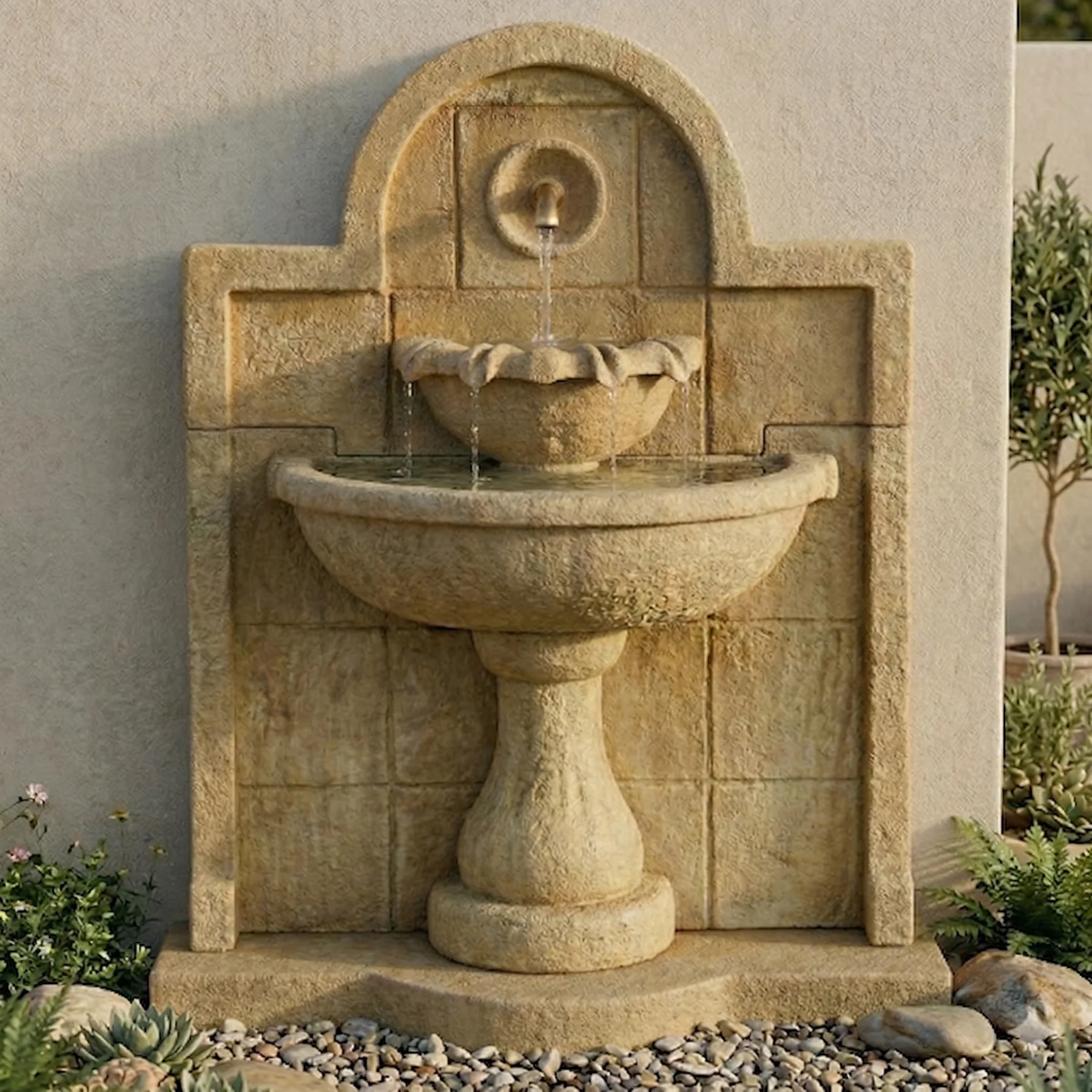Terme del Foro Outdoor Wall Fountain for Spout