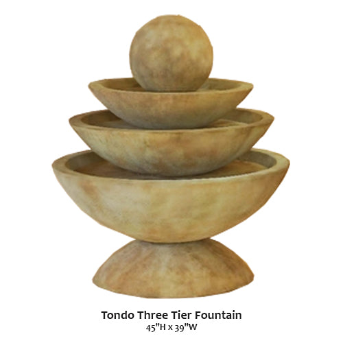 Tondo Three Tier Fountain