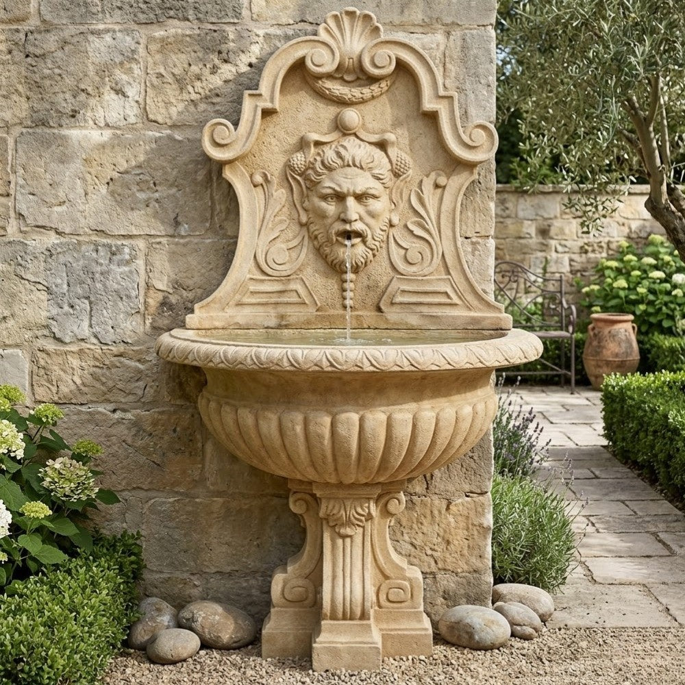 Vinci Wall Outdoor Water Fountain