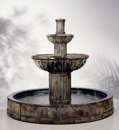 Fluted in Valencia Fountain