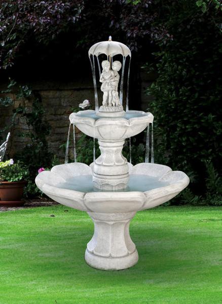 April Showers Tiered Garden Fountain