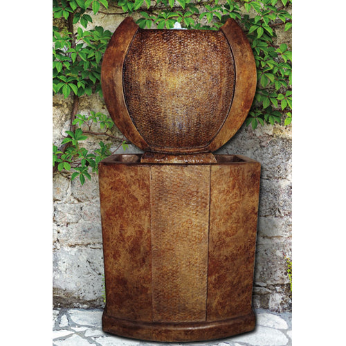Medallion Garden Fountain - Outdoor Fountain Pros