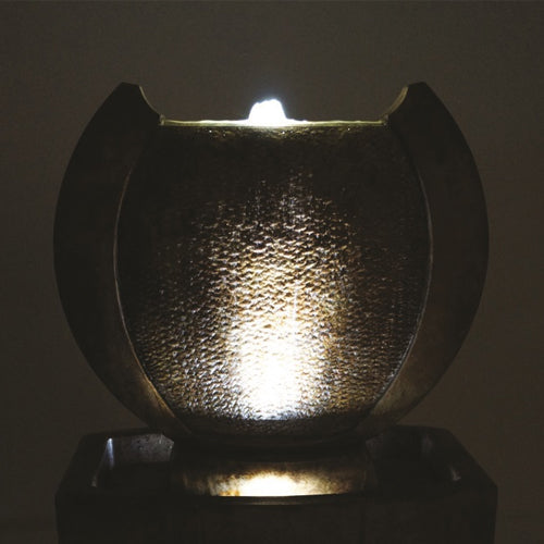 Medallion Garden Fountain - Outdoor Fountain Pros