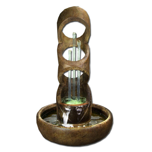 Balancing Rings Outdoor Water Fountain
