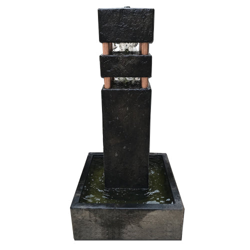 Monolith Fountain - Outdoor Fountain Pros