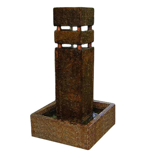 Monolith Fountain - Outdoor Fountain Pros